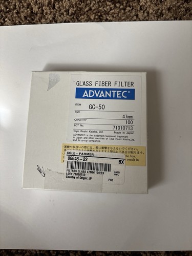 Advantec glass fiber - gc-50,